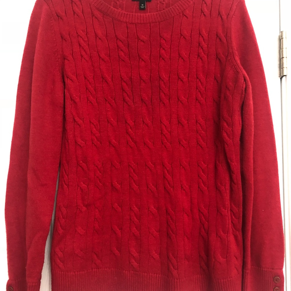 Talbots Red Sweater - Picture 3 of 3